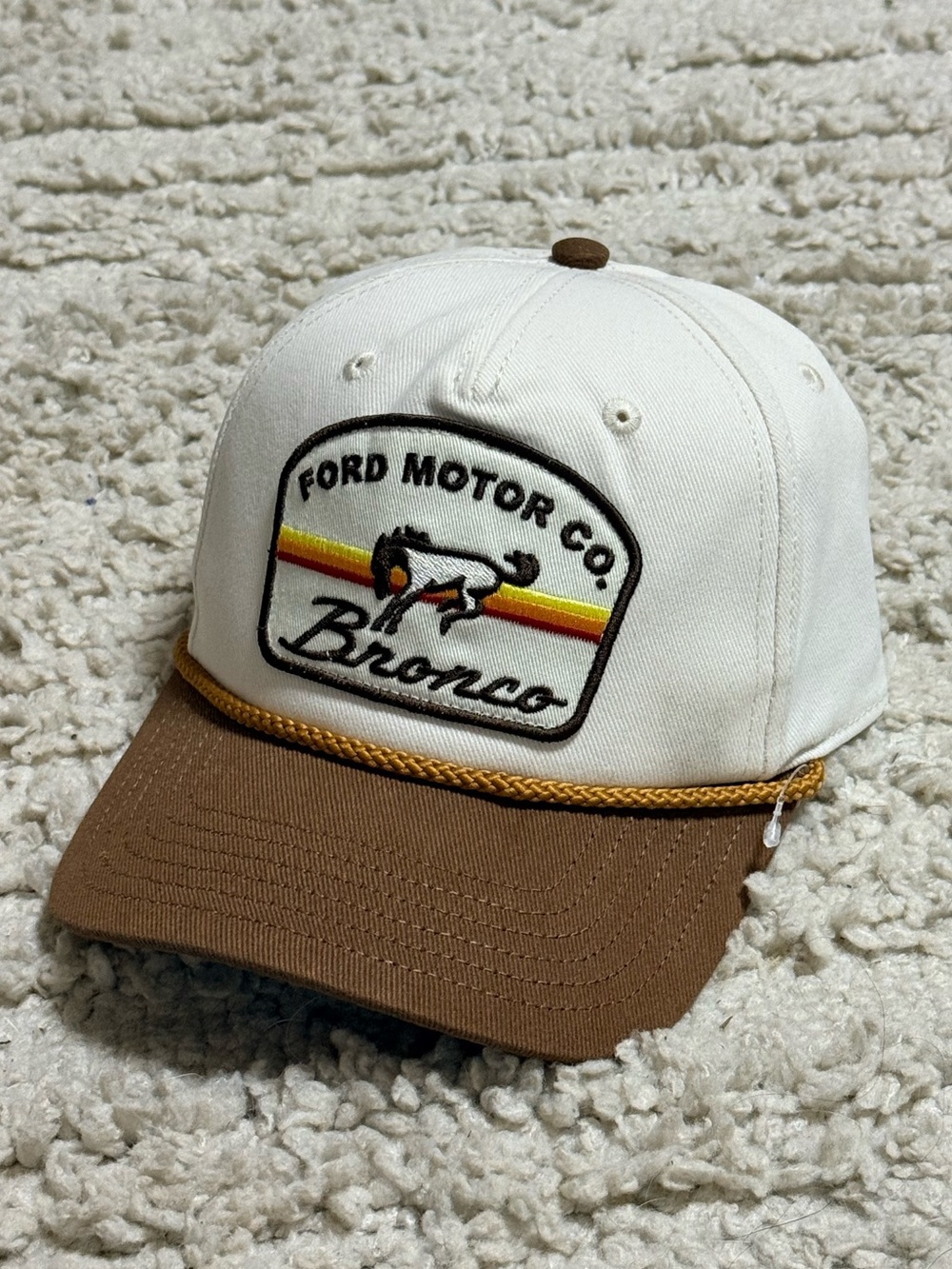New Unisex Ford Licensed Ford Bronco Snapback Hat